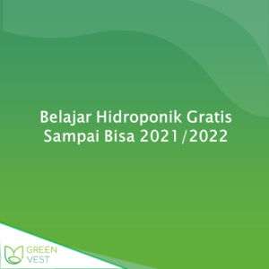 Belajar Hidroponik Gratis Sampai Bisa 2021 2022