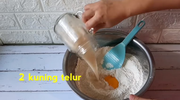 kuning telur dan donat